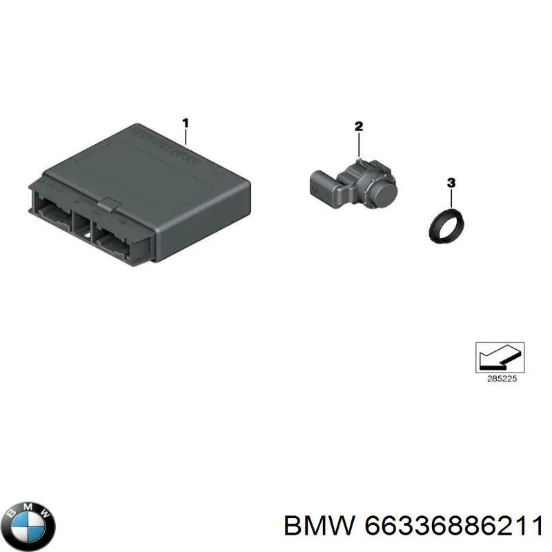  BMW 66336886211 цена, от 125.43 USD
