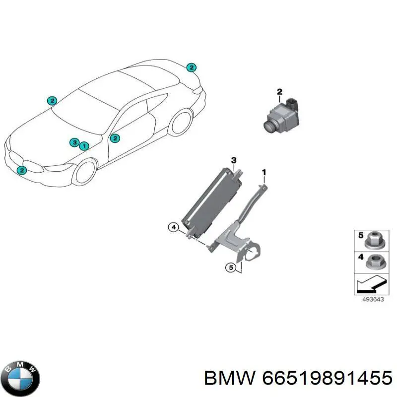  66519891455 BMW