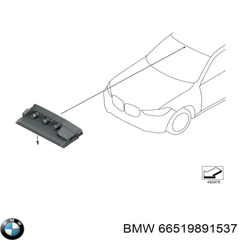 Купить 66515A03277 BMW 