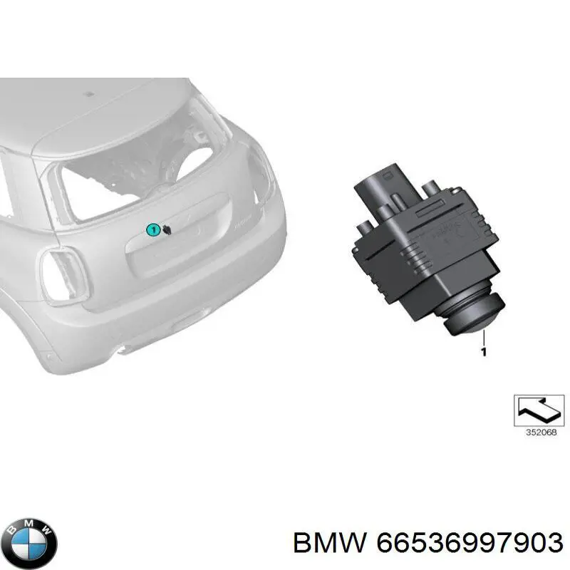 66536997903 BMW Камера системы обеспечения видимости