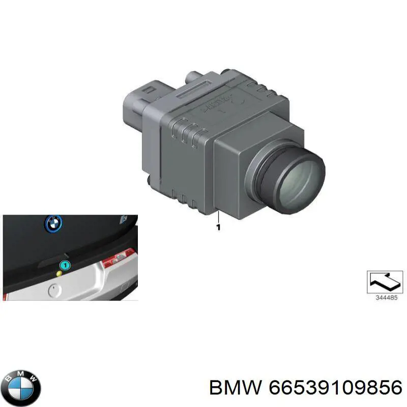 Купить 66539329350 BMW Камера заднего вида