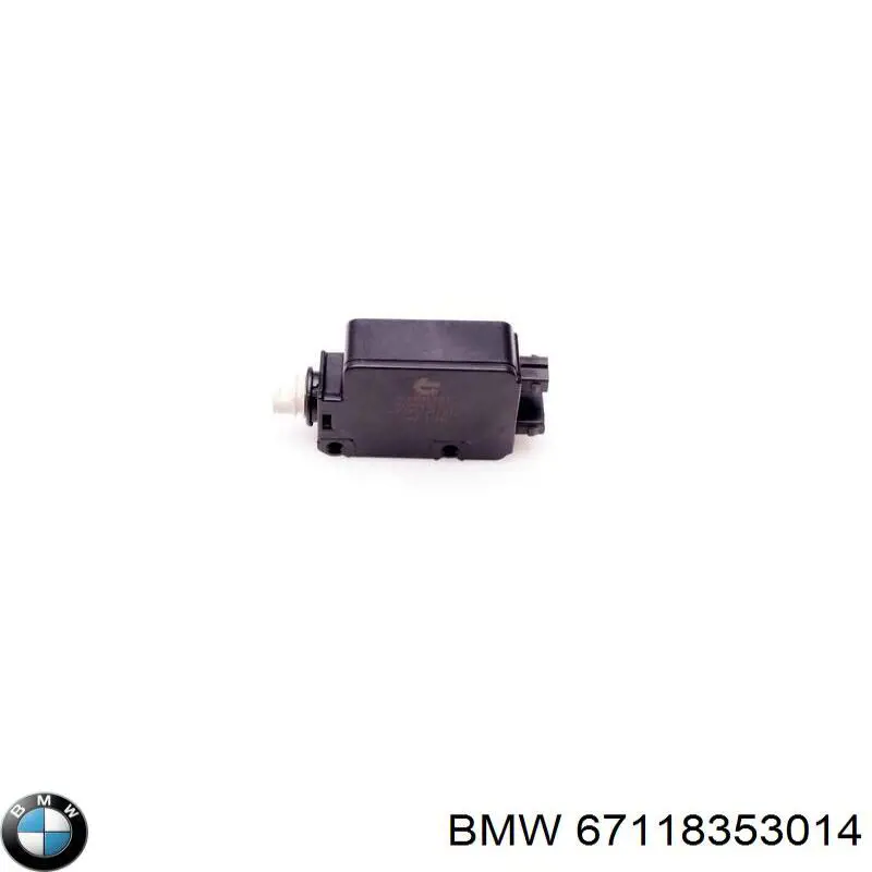 67118353014 BMW мотор-привод открытия/закрытия замка багажника (двери 3/5-й задней)