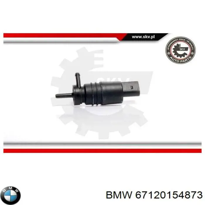 Двигатель омывателя лобового стекла BMW 67120154873 цена, от 8.59 USD