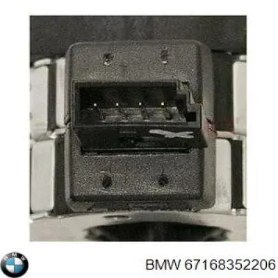 Elemento de regulación, regulación del alcance de faros 67168352206 BMW