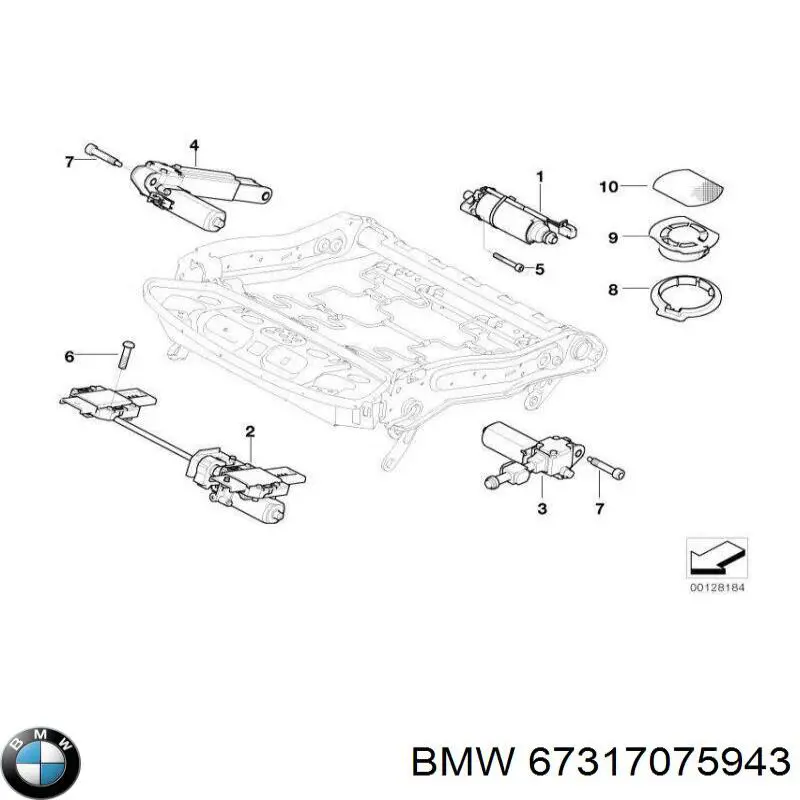  67317075943 BMW