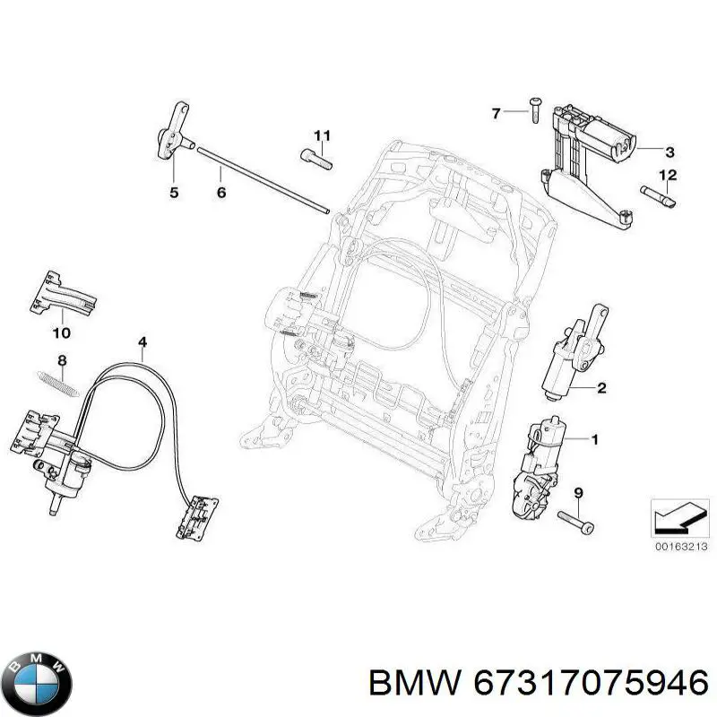 Левая полуось BMW 31608661687