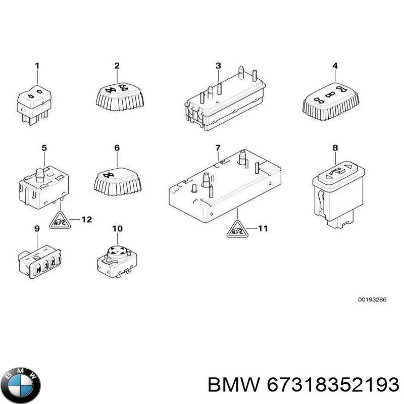  BMW 67318352193 цена, от 1335.58 USD