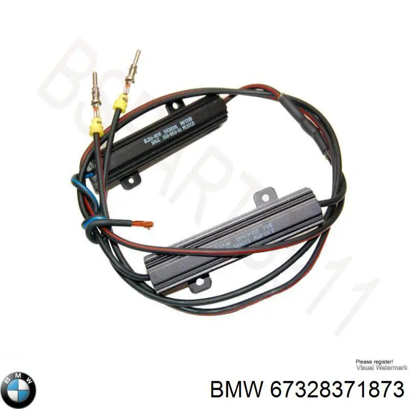Резистор моторчика вентилятора кондиционера BMW 67328371873 цена, от 225.01 USD