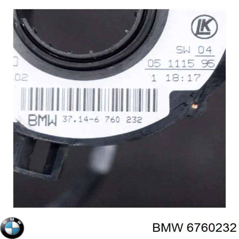 6760232 BMW Датчик угла поворота руля