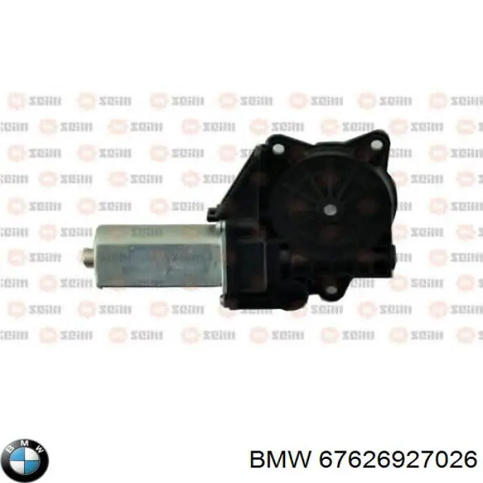 Купить 67626927026 BMW Мотор стеклоподъемника двери задней правой