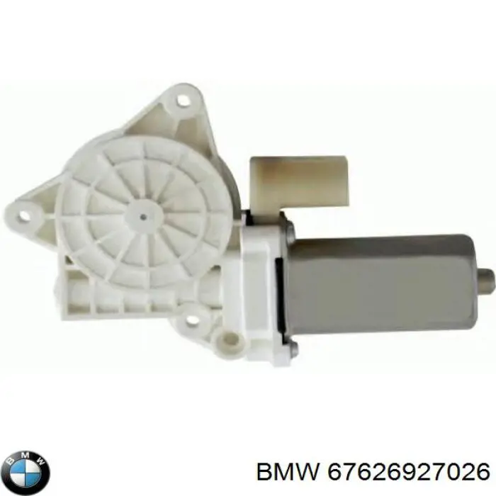 Motor eléctrico, elevalunas, puerta trasera derecha 67626927026 BMW