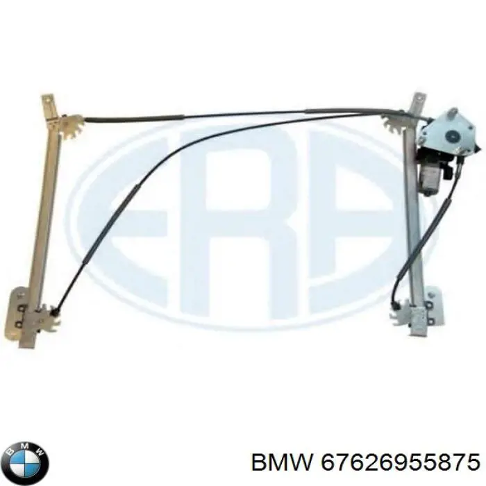 Мотор стеклоподъемника двери передней левой 6910375 BMW