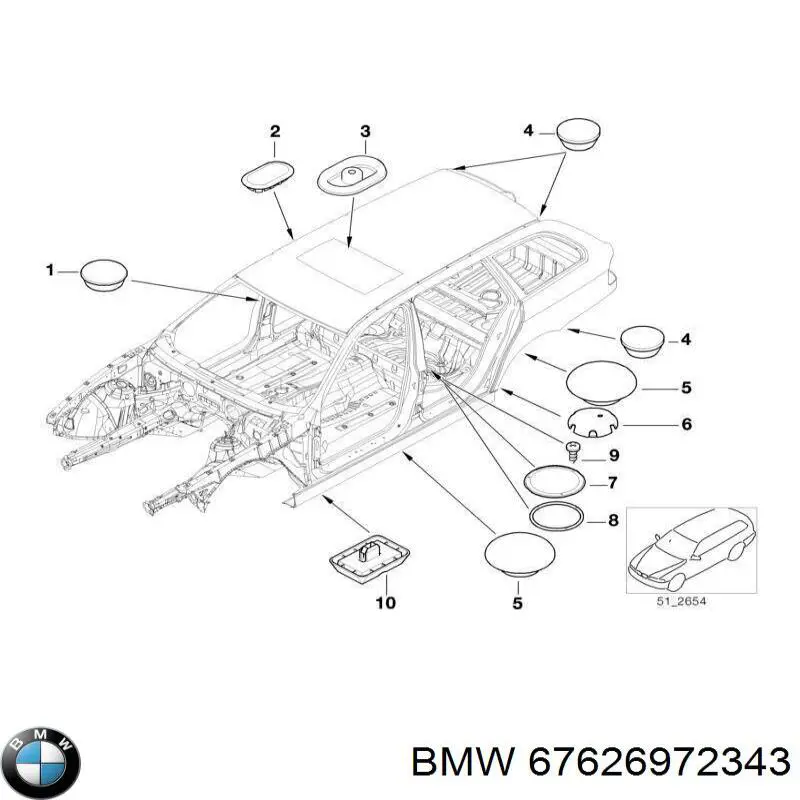 Мотор стеклоподъемника двери передней правой BMW 67626972343 цена, от 88.69 USD