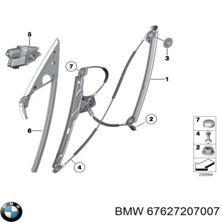  67627207007 BMW