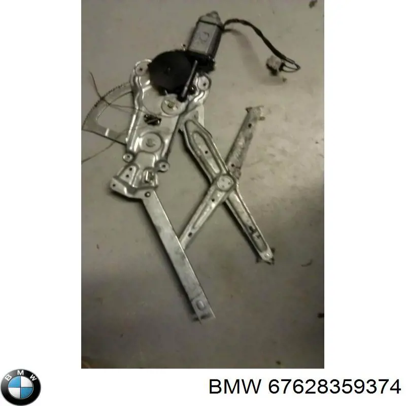 Мотор стеклоподъемника двери передней, левой BMW 67628359374