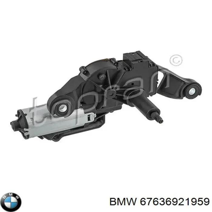 Мотор стеклоочистителя заднего стекла 67636921959 BMW