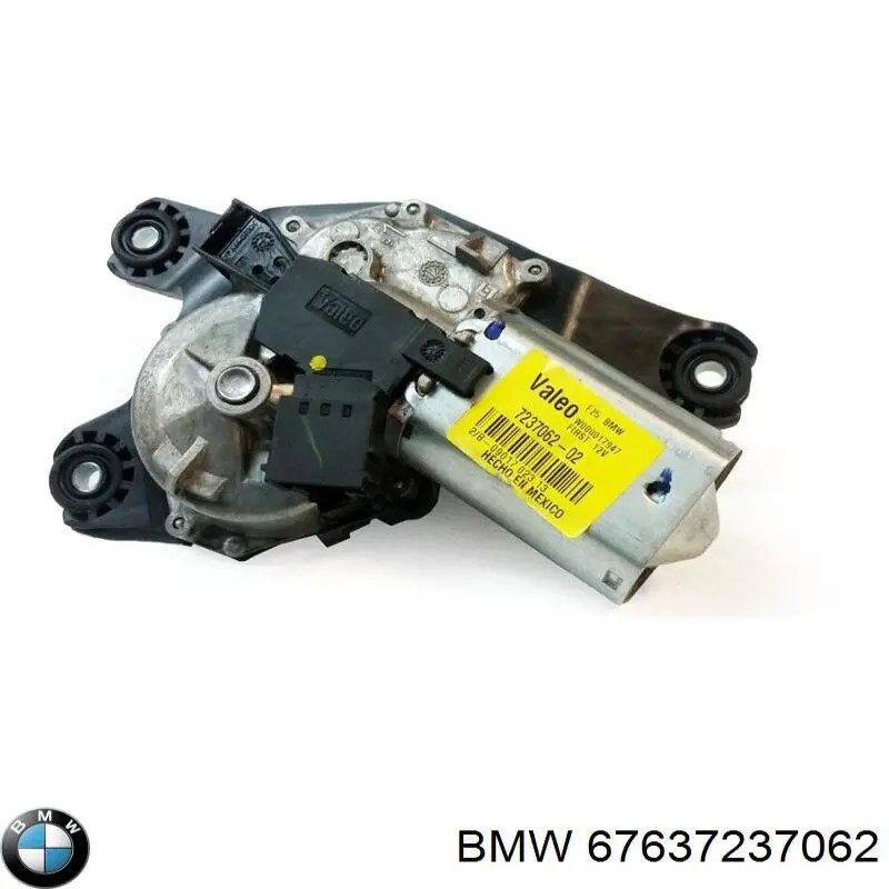 Motor de limpador pára-brisas de vidro traseiro para BMW X3 (F25)