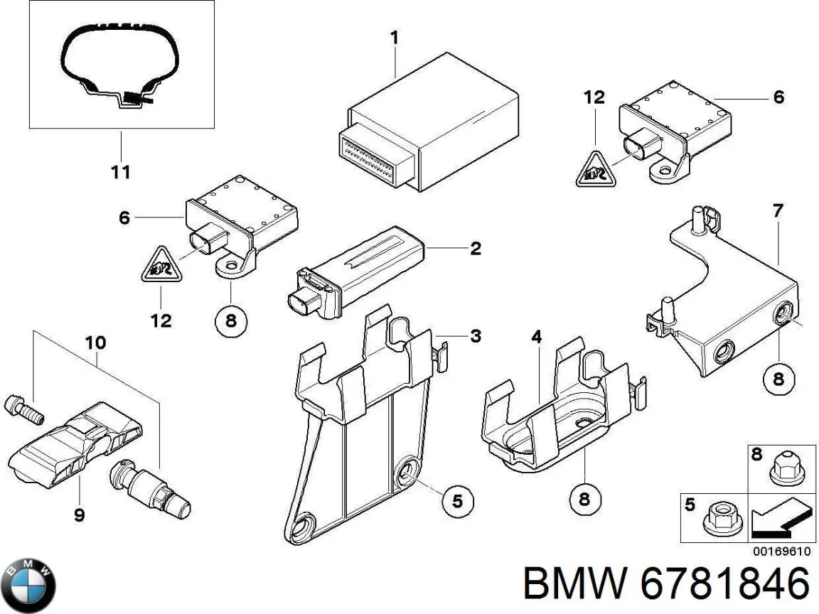 Купить 6781846 BMW 