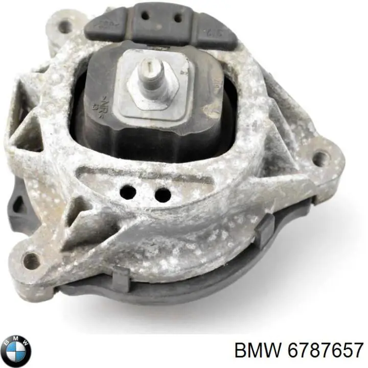 6787657 BMW Подушка (опора) двигателя, левая