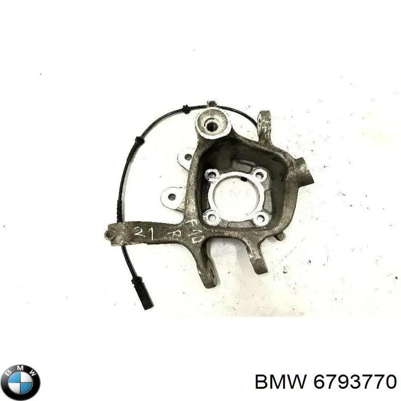 6793770 BMW цапфа (поворотный кулак задний правый)