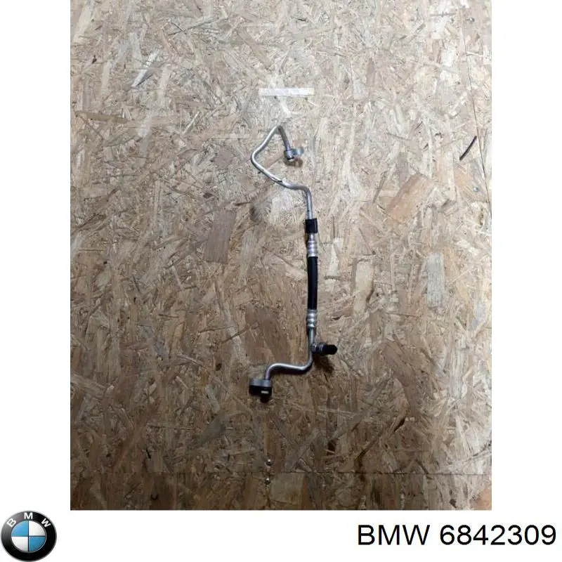 6842309 BMW Шланг кондиционера, от радиатора к испарителю
