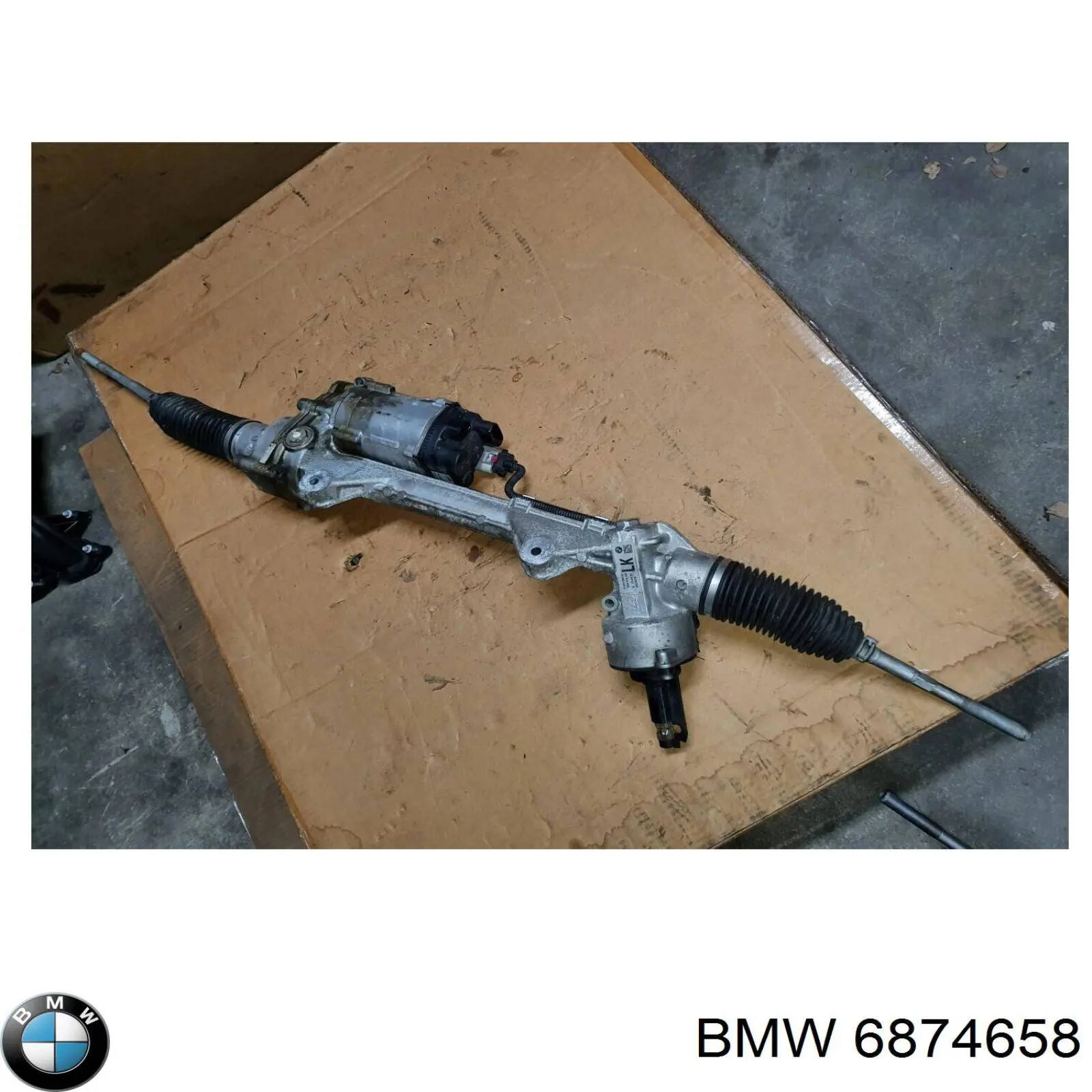 6874658 BMW cremalheira da direção