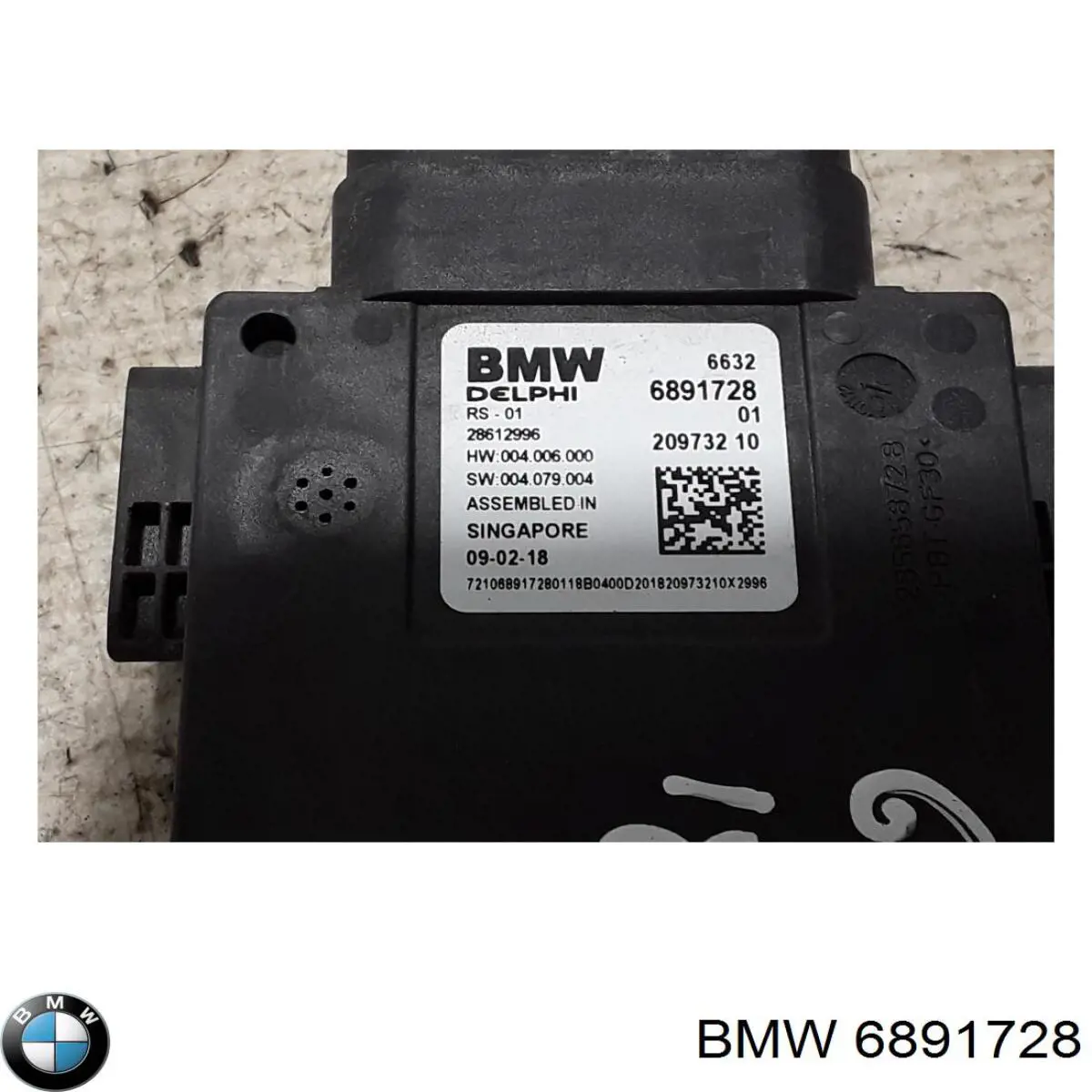 6891728 BMW Радар смены полосы движения