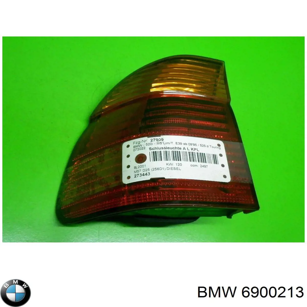 Задняя левая фара BMW 6900213 цена, от 25.34 USD