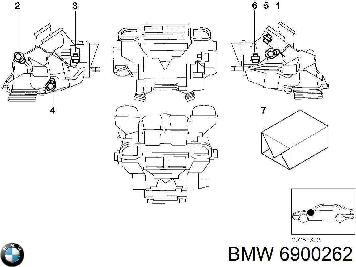  6900262 BMW