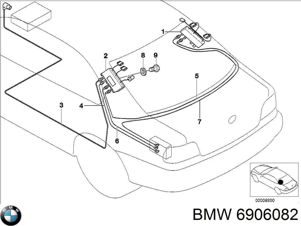  BMW 6906082 цена, от 5.65 USD