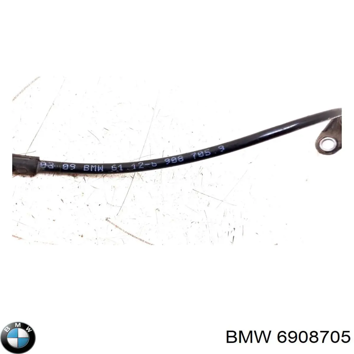 6908705 BMW Датчик АБС (ABS) задний