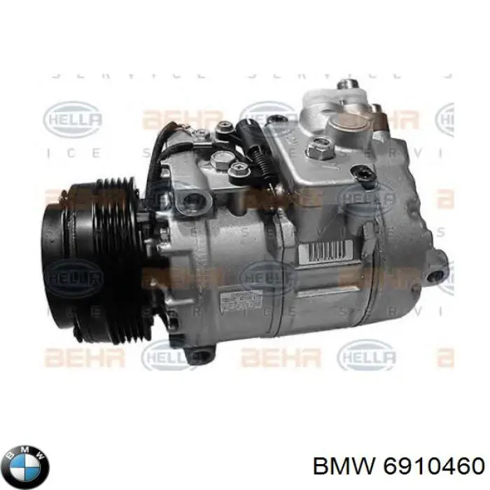 Компрессор кондиционера 6910460 BMW