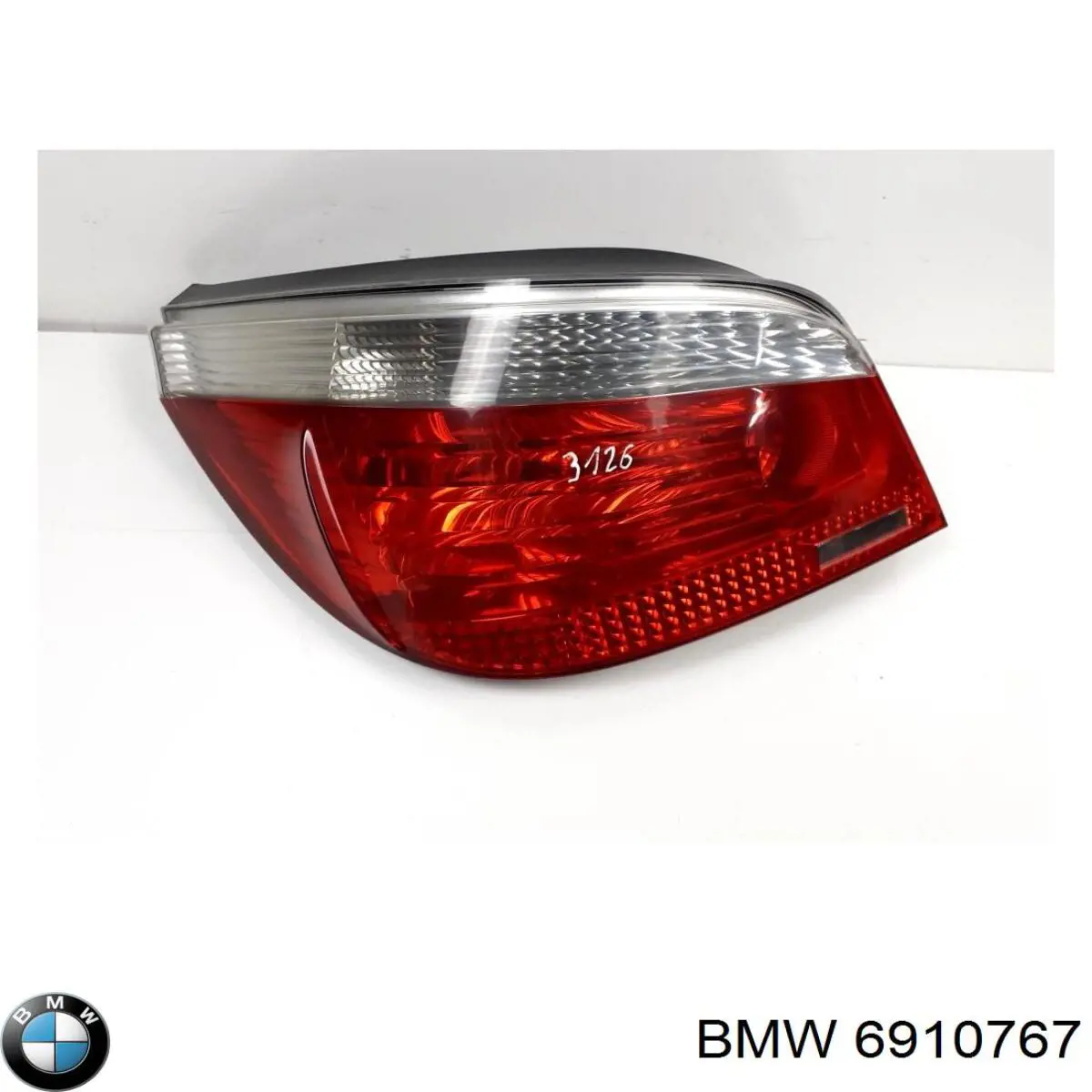 6910767 BMW lanterna traseira esquerda externa