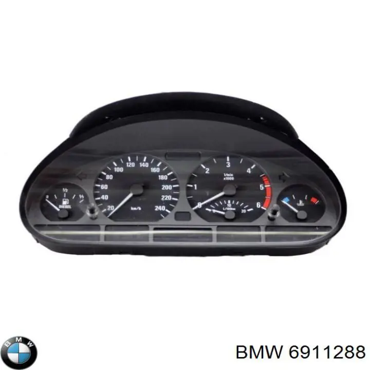6911288 BMW приборная доска (щиток приборов)