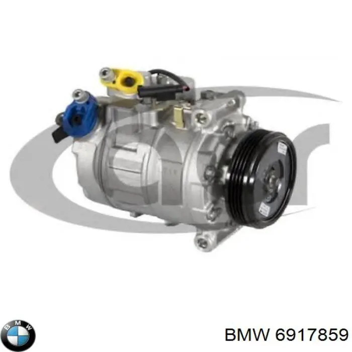 6917859 BMW компрессор кондиционера