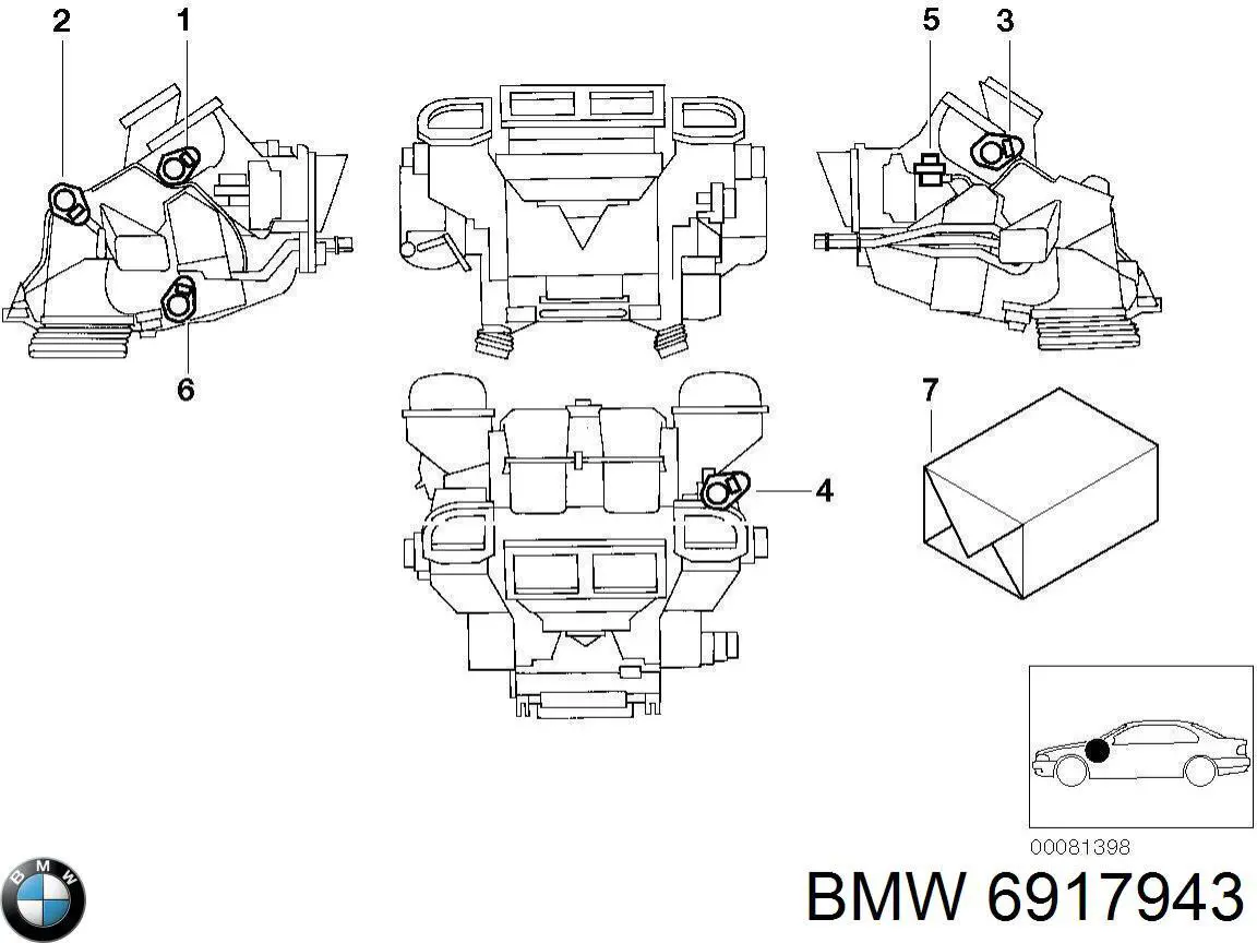  6917943 BMW