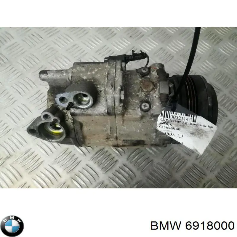 Компрессор кондиционера 6918000 BMW