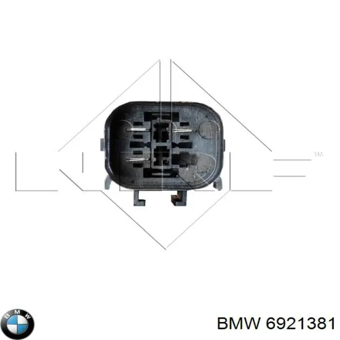 Купить 6921381 BMW Диффузор радиатора кондиционера, в сборе с крыльчаткой и мотором