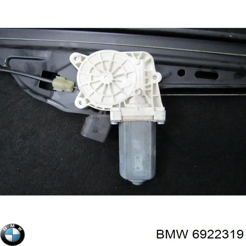 Мотор стеклоподъемника двери задней левой 6922319 BMW