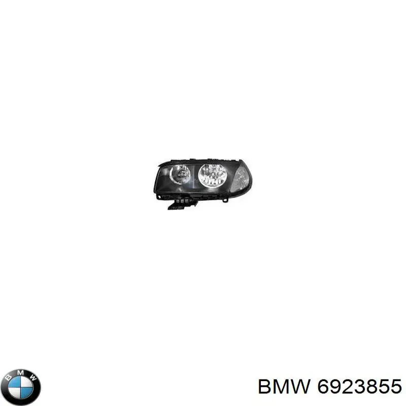 Купить 6923855 BMW Фара левая передняя
