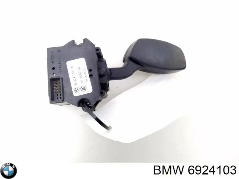 6924103 BMW comutador esquerdo instalado na coluna da direção