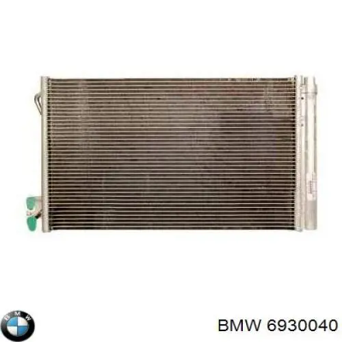 6930040 BMW radiador de aparelho de ar condicionado