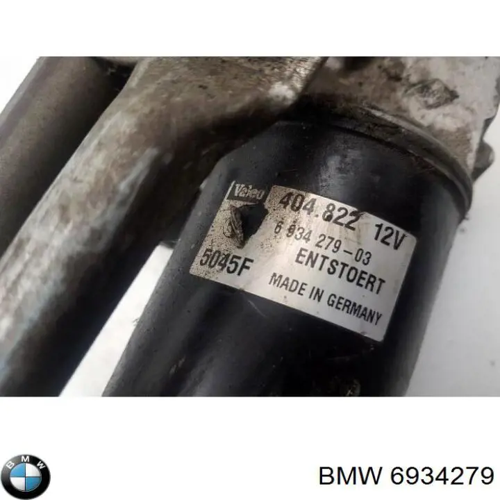 6934279 BMW Мотор стеклоочистителя передний