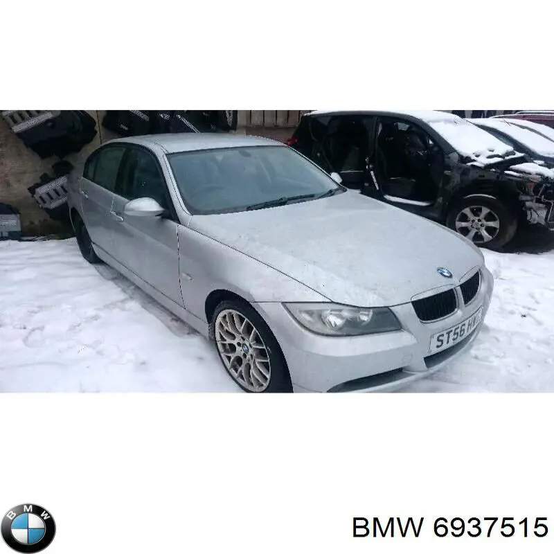 Купить 6937515 BMW Диффузор вентилятора в сборе с мотором и крыльчаткой