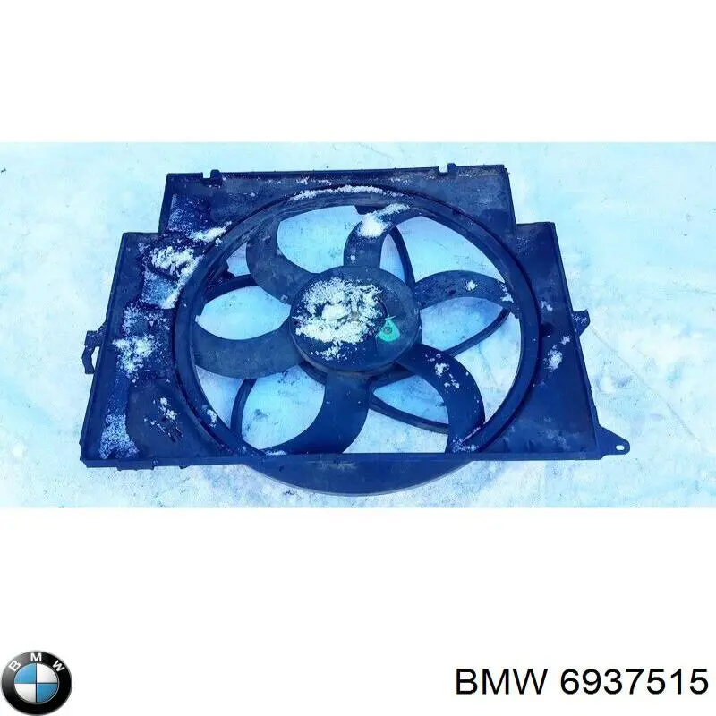 Диффузор радиатора охлаждения в сборе с крыльчаткой BMW 6937515