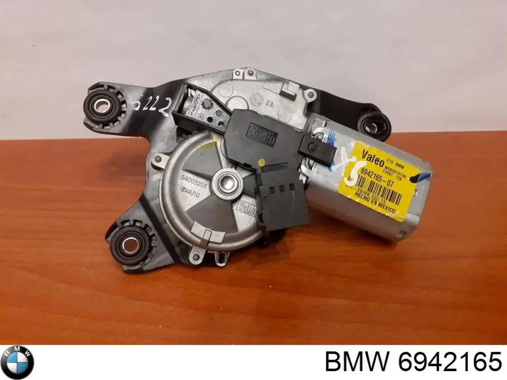 6942165 BMW Мотор заднего стеклоочистителя