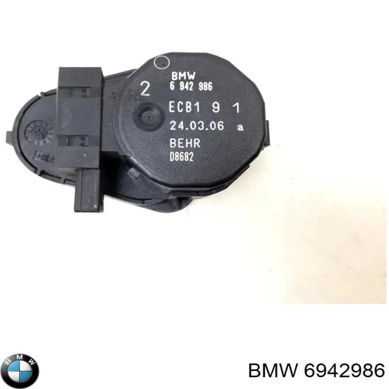 6942986 BMW Привод системы автоматического управления отопителем