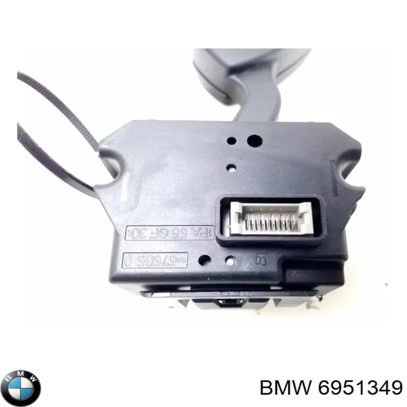 Левый подрулевой переключатель 6951349 BMW