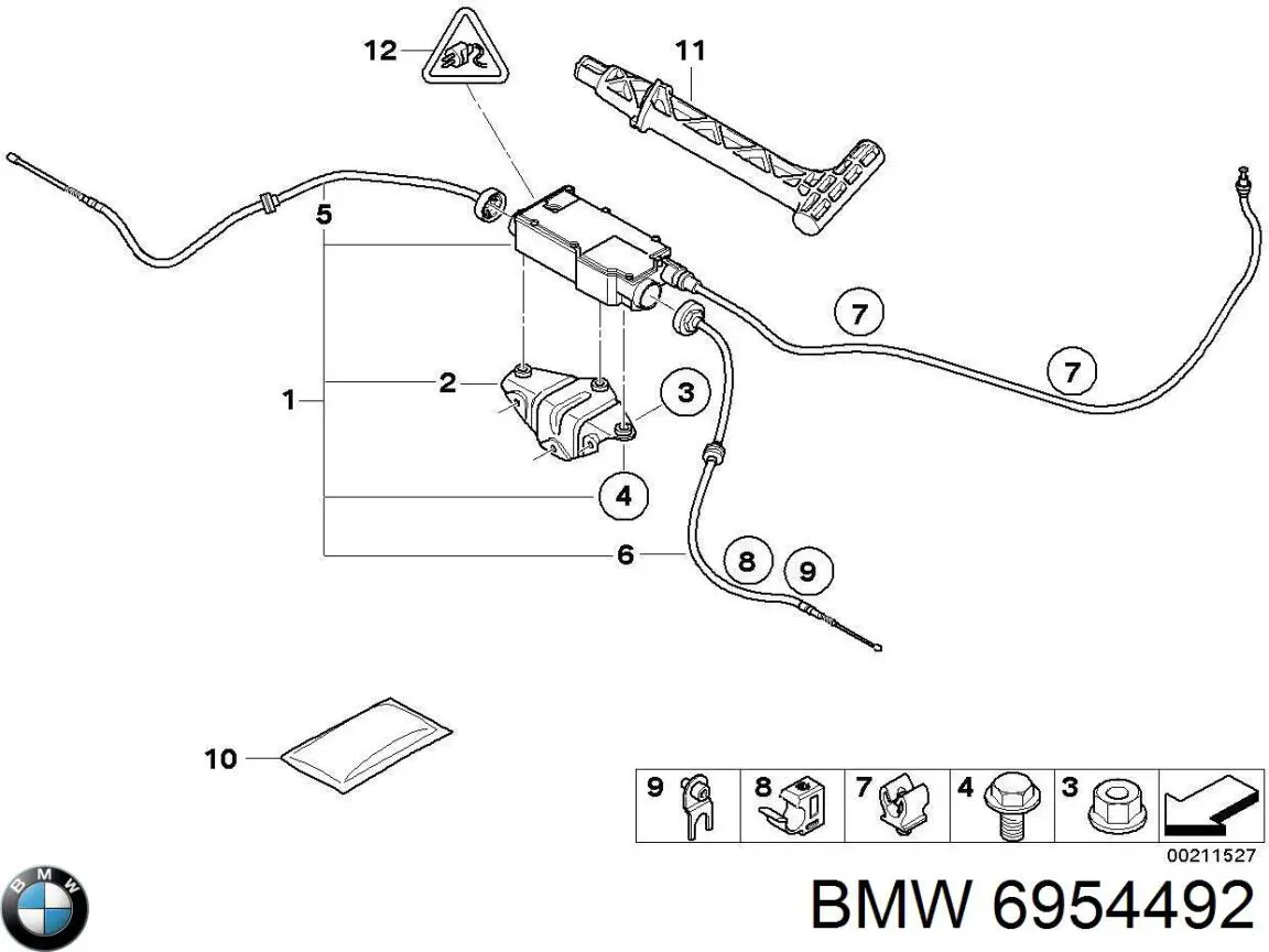  BMW 61136954492 цена, от 8.89 USD