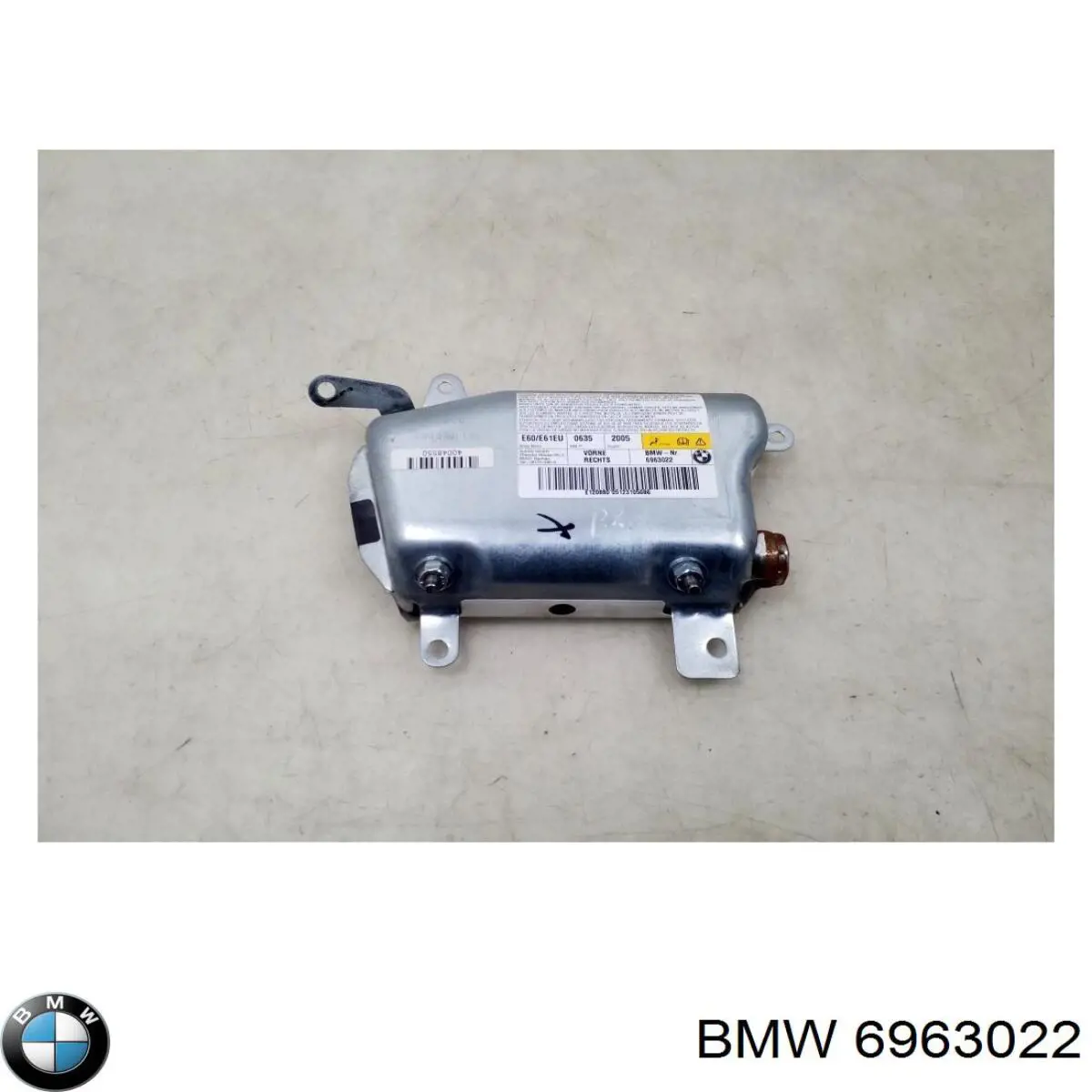 6963022 BMW Подушка безопасности (AIRBAG) двери передней правой